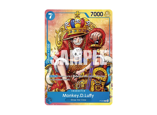 【PSA10】 Monkey.D.Luffy P \:Participation Prize [P-043] English Version (Promo Card "DreamHack Dallas 2024