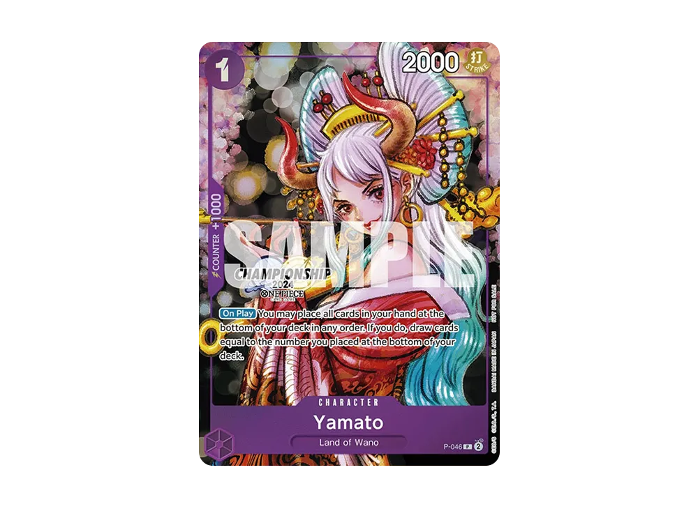 【PSA10】 Yamato P [P-046] English Version (Promo Card "Championship 2024 Event Pack Finalist Ver..")