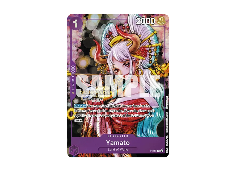【Raw】 Yamato P [P-046][English Version](Promotion Card"Championship 2024 EventPack