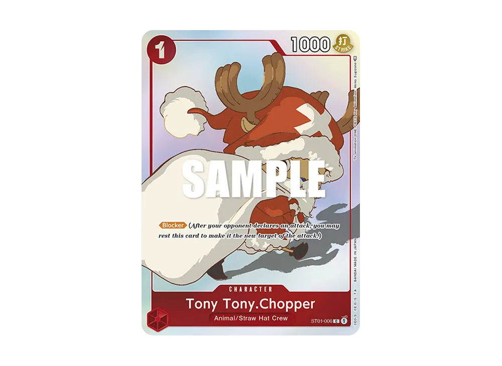 【Raw】 Tony Tony.Chopper C [ST01-006][English Version](Promotion Card"GiftCollection 2023