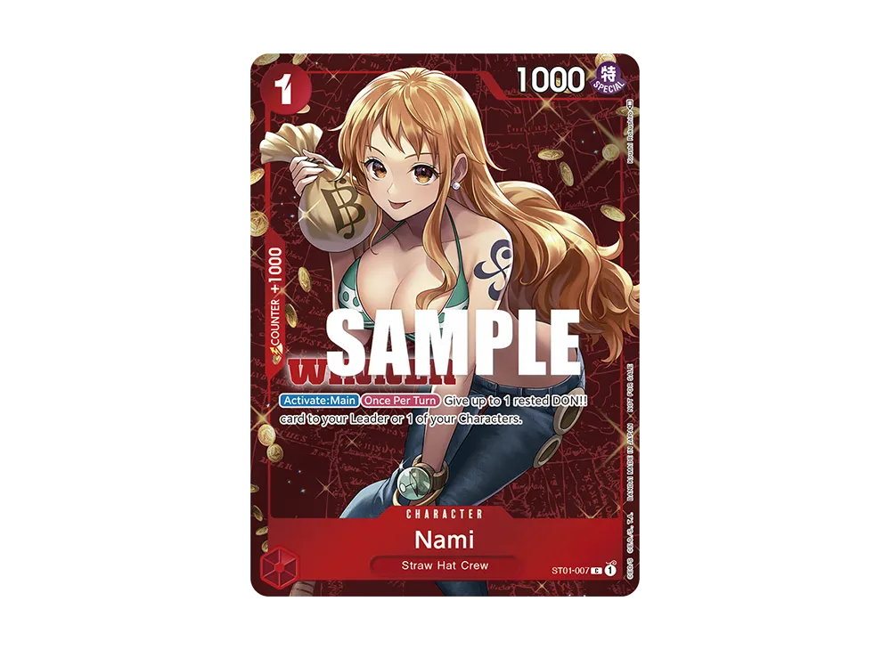 【Raw】 Nami:Winner C [ST01-007][English Version](Promotion Card"TournamentPack Vol.3 -Winner-