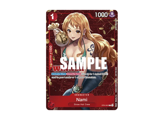 【Raw】 Nami:Winner C [ST01-007][English Version](Promotion Card"TournamentPack Vol.3 -Winner-
