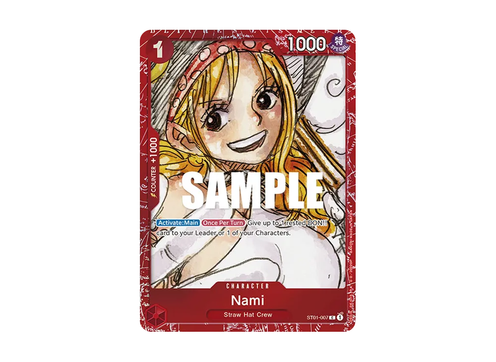 【PSA10】 Nami C [ST01-007] English Version (Premium Card Collection "FILM RED Edition ")