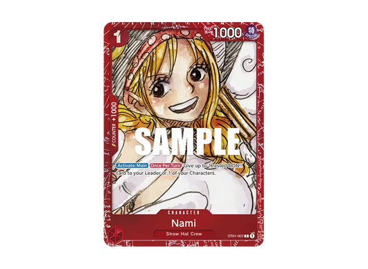 【PSA10】 Nami C [ST01-007] English Version (Premium Card Collection "FILM RED Edition