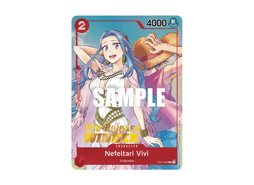 【PSA10】 Nefeltari Vivi:Silver Foil + Gold Stamp C [ST01-009] English Version (Promo Card "OP‐03 Pre-Release Tournament")