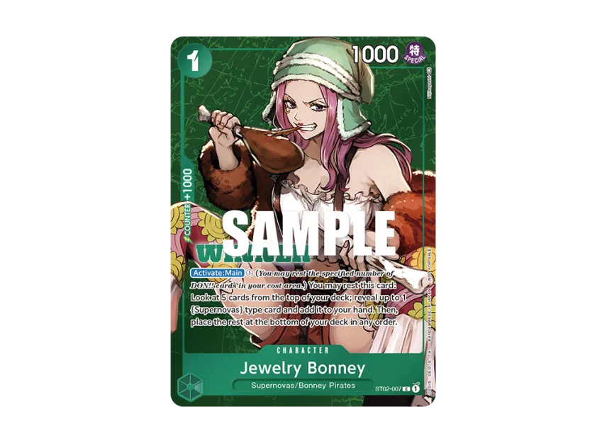 【PSA10】 Jewelry Bonney: Winner C [ST020007] [English Version] (Promotional Card "Tournament Pack Vol. 3 0 Winner 0")
