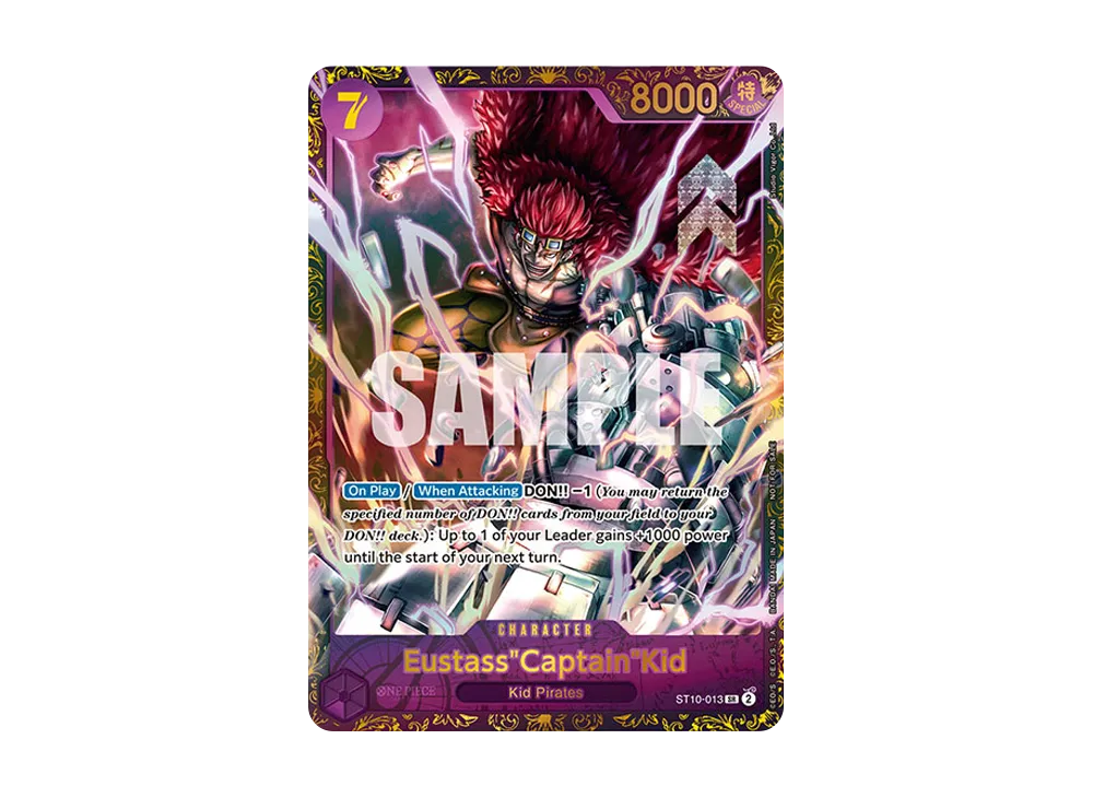 【PSA10】 Eustass"Captain"Kid SR [ST10-013] English Version (Promo Card "2024 3‐5/ Online Regional Event")