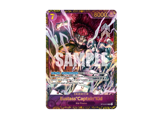 【PSA10】 Eustass"Captain"Kid SR [ST10-013] English Version (Promo Card "2024 3‐5/ Online Regional Event