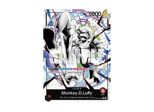 【PSA10】 Monkey.D.Luffy L-P [ST21-001][English Version](Starter Deck EX"Gear5
