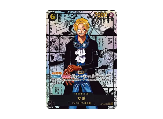 【PSA10】 Sabo SEC-SP (Manga Rare) [OP13-120](Booster Pack OP-13 "CARRYING ON HIS WILL