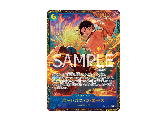【PSA10】 Portgas.D.Ace SEC [OP13-119] (Promo Card "Season 2 Regional Finals Top Placement Prize