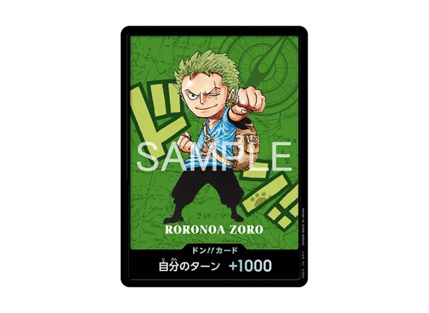【PSA10】 Don!! Card: Roronoa Zoro (Premium Card Collection "Kumamoto Prefecture Special")