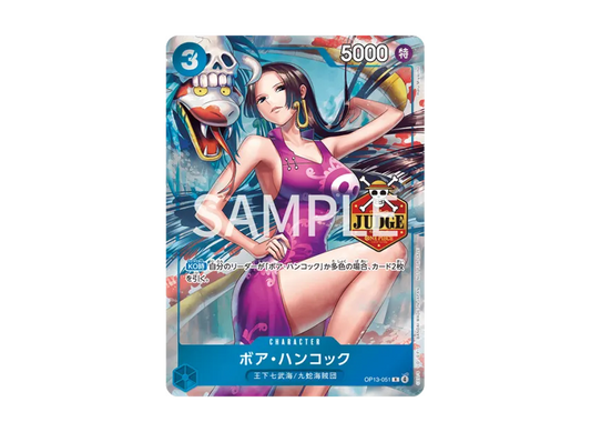 【PSA10】 Boa Hancock R [OP130051] (Promotional card "Official Judge Promotion Pack Vol. 3")