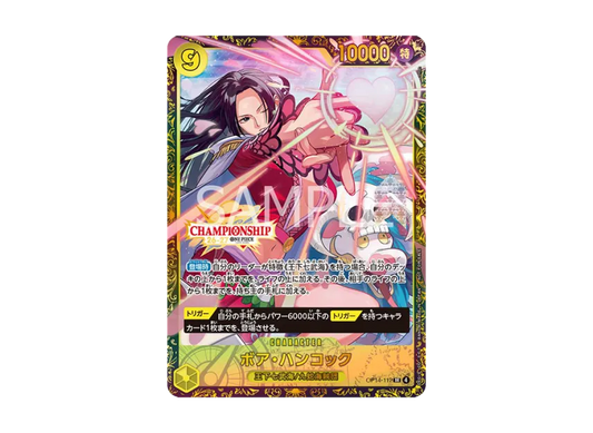 【PSA10】 Boa Hancock SR: Top Prize Commemorative Item [OP140112] (Promotional Card "Championship 26027 Season 1 BCG Fest Qualifier")