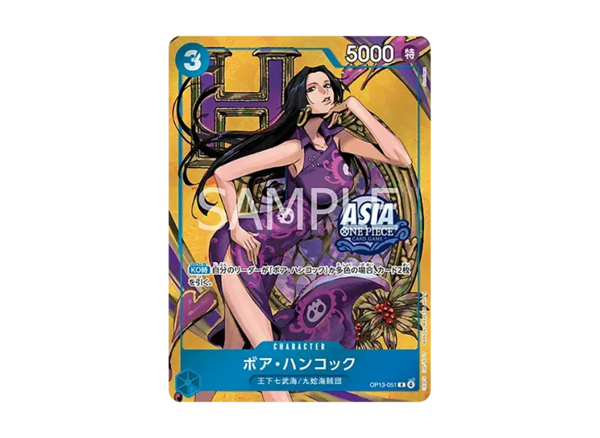 【PSA10】 Boa Hancock R [OP130051] [Asian Version] (Promotional Card "Mini Tin Pack Set vol.3")