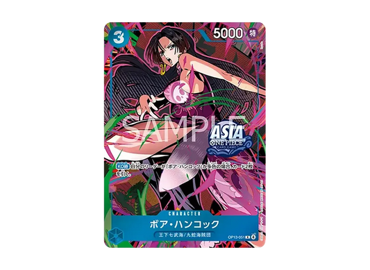 【Raw】 Boa Hancock R [OP13-051][Asia Version](Promotion Card"Mini TinPackSet vol.3