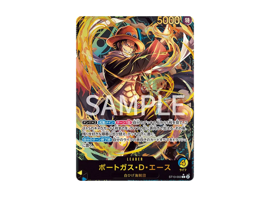 【PSA10】 Portgas.D.Ace L-P [ST13-002](Premium Card Collection"Leader Collection