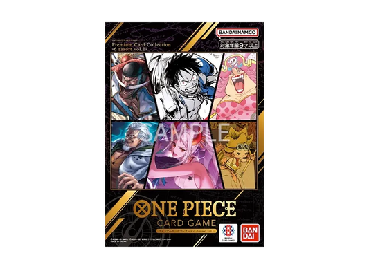ONE PIECE Card Game Premium Card Collection 6 Assortment vol.1        PCC-6A-1