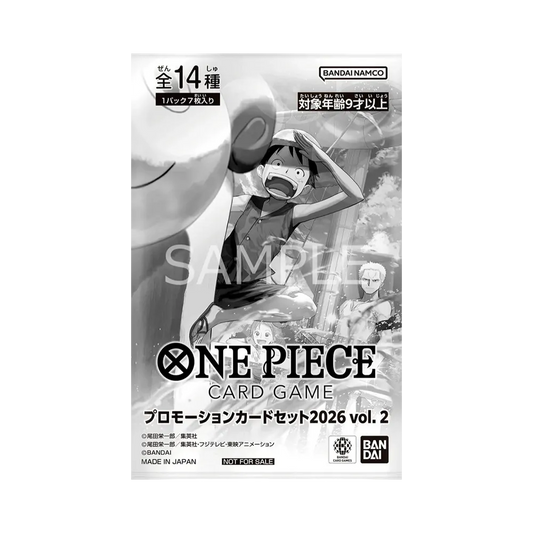 ONE PIECE Card Game Promo-Karte Aktionskartenset 2026 Vol. 2 Pack