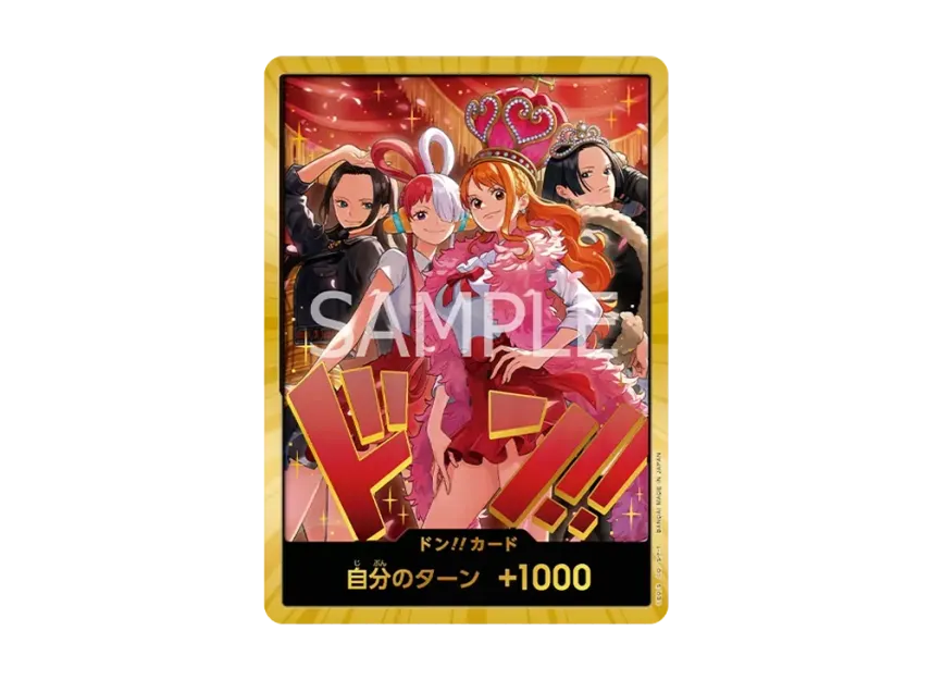 【PSA10】 Don!! Card: Robin & Uta & Nami & Hancock Super Parallel [Opened] (Extra Booster "One Piece Heroines Edition Special Set")