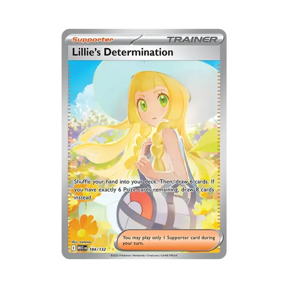 【PSA10】 Lillie of Resolve SIR [MEG EN 184/132][Versione inglese](Mega Evoluzione)