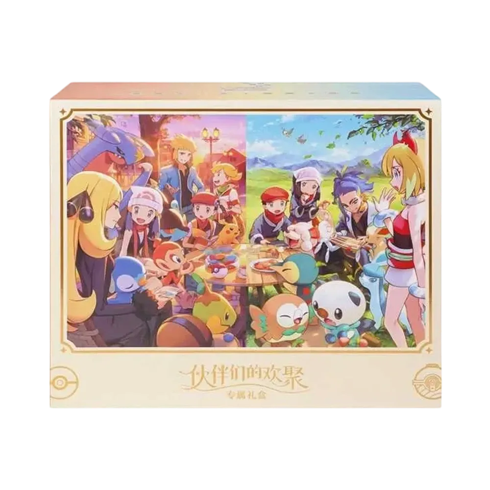 【For pricing, please contact us via Instagram DM】 HS Pokémon TCG (Chinese Version)Friends in Sinnoh / Hisui Gift Box