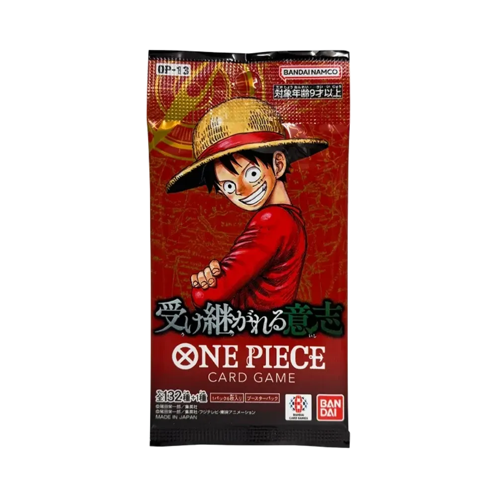 【OP-13】 ONE PIECE Card Game Booster Pack Carrying on His Will Pack