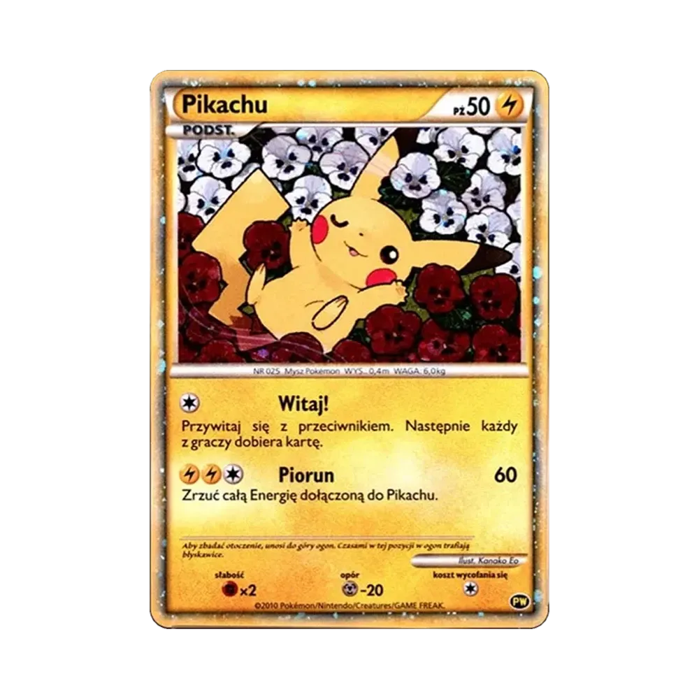 【PSA10】 Pikachu Polonia [PW](Carta Pokémon LEGEND"Pikachu World")
