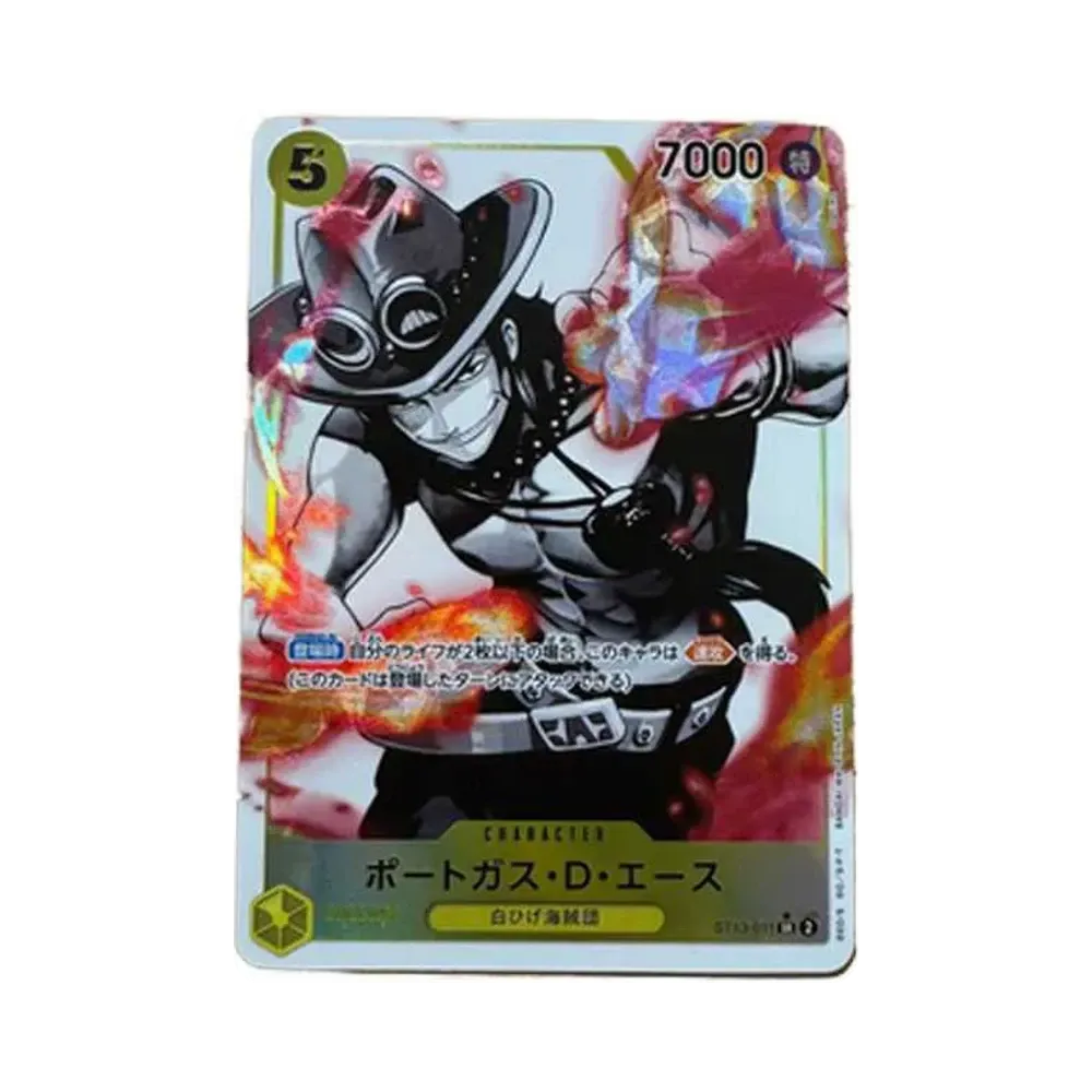 【Raw】 Portgas.D.Ace SR0P [ST13-011] (Ultimate Deck The Three Brothers Bonus Pack)