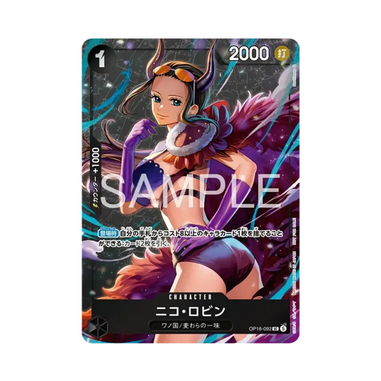 【Raw】 Nico Robin UC :Gewinnerpreis [OP16-092](Promokarte "Standard Battle 20269