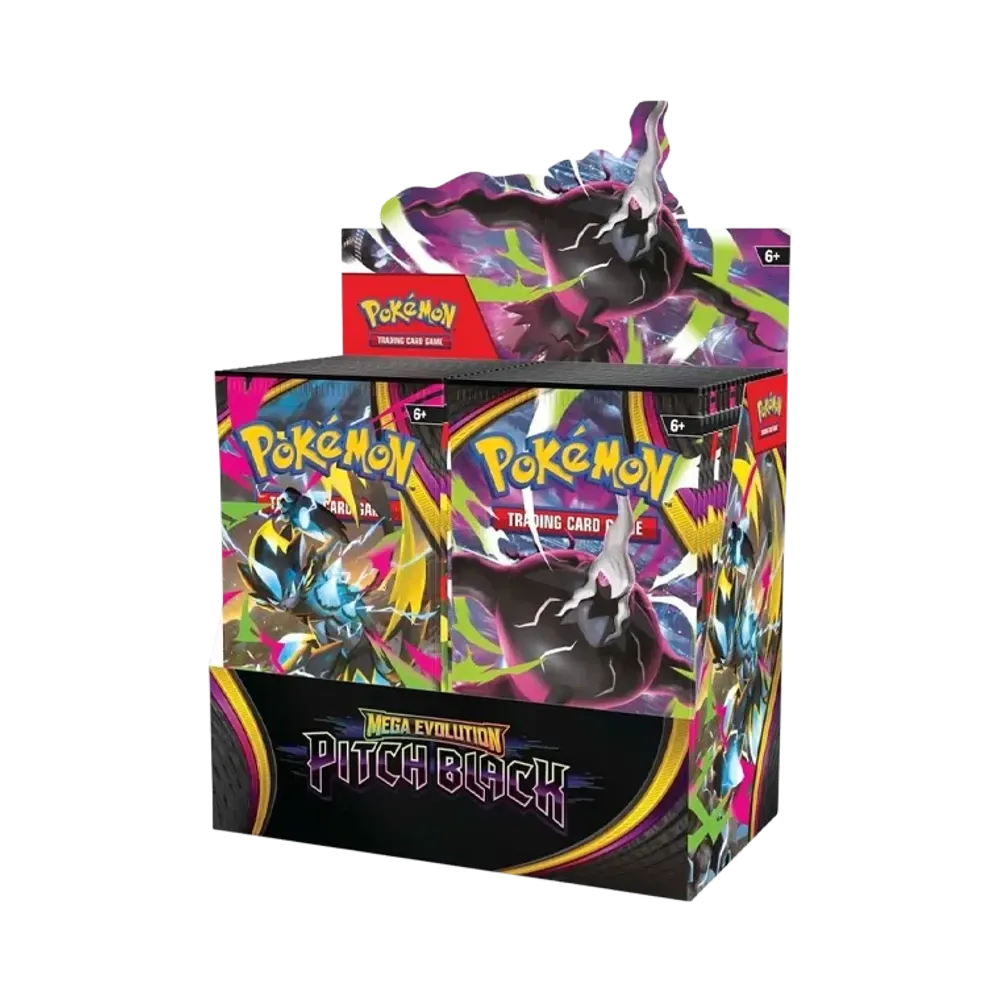 【PBL0DPB】 Pokémon TCG: Mega-Entwicklung (Englische Version) Pitch Black Booster-Display-Box Box