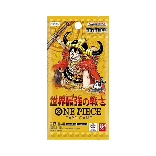 【OP-17】 ONE PIECE Card Game Boosterpack – Die stärksten Krieger der Welt – Packung