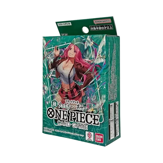 【ST-24】 ONE PIECE Card Game Starterdeck Green Jewelry Bonney