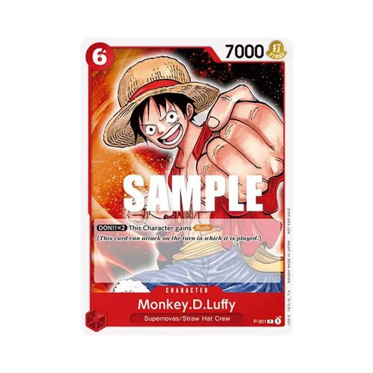 【PSA10】 Monkey.D.Luffy P [P-001] Englische Version (Promokarte "Promotion Pack 2022)