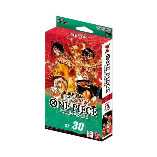 【ST-30】 ONE PIECE Card Game Starter Deck EX Ruffy & Ace Englische Version