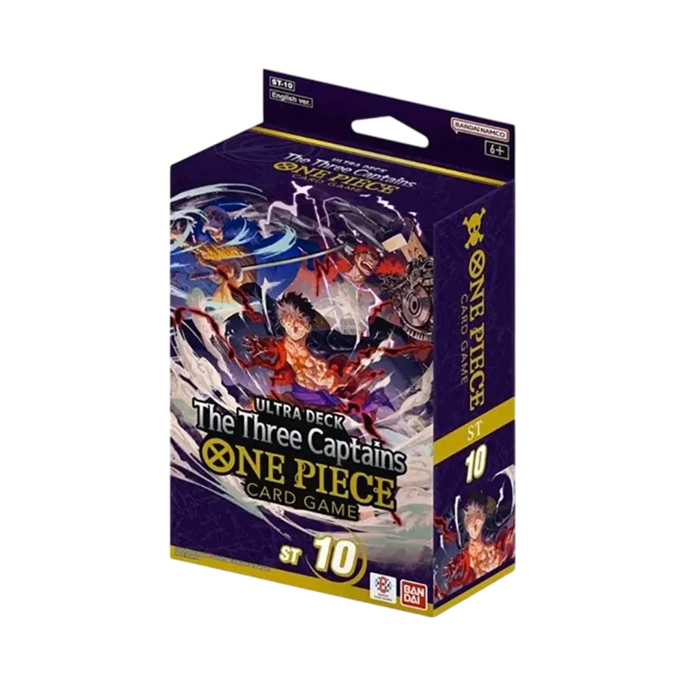 【For pricing, please contact us via Instagram DM】 ST-10 ONE PIECE Card Game Ultra Deck""Three Captains"Assembly" English Version