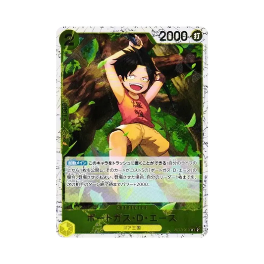 【Raw】 Portgas.D.Ace C : Foil [ST13-010](Premium Booster"ONE PIECE CARD THE BEST vol.2