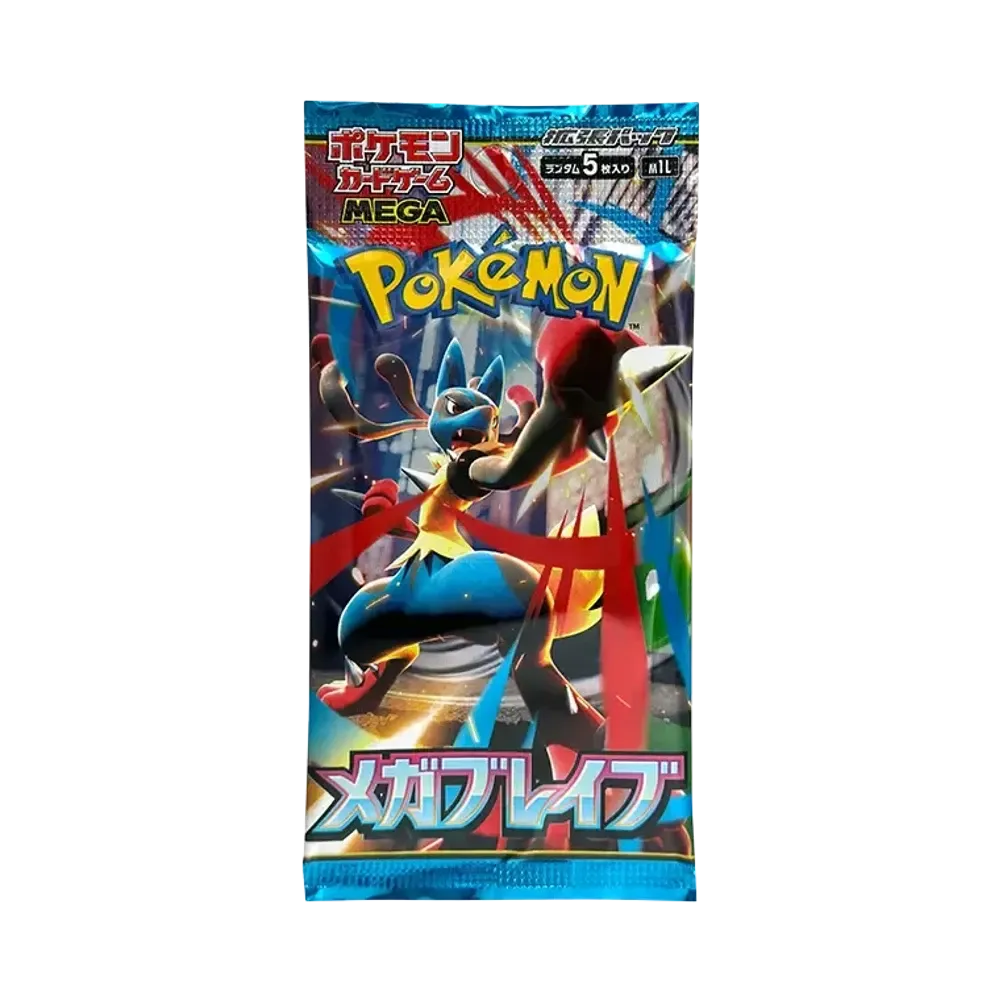 【M1L】 Pokémon TCG: Mega Evolution Expansion Pack Mega Brave Pack
