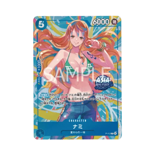 【Raw】 Nami P [P-112][Versione asiatica](Carta promozionale "Mini Tin Pack Set vol.2
