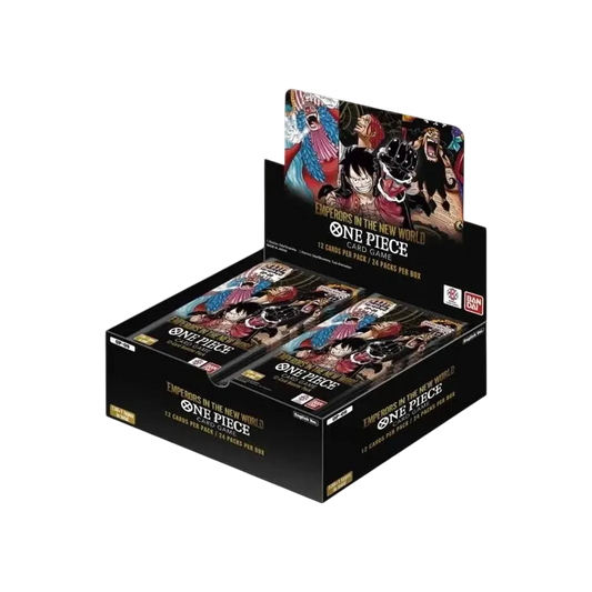 【OP-09】 ONE PIECE Card Game Boosterpack Emperors in the New World Englische Version Box