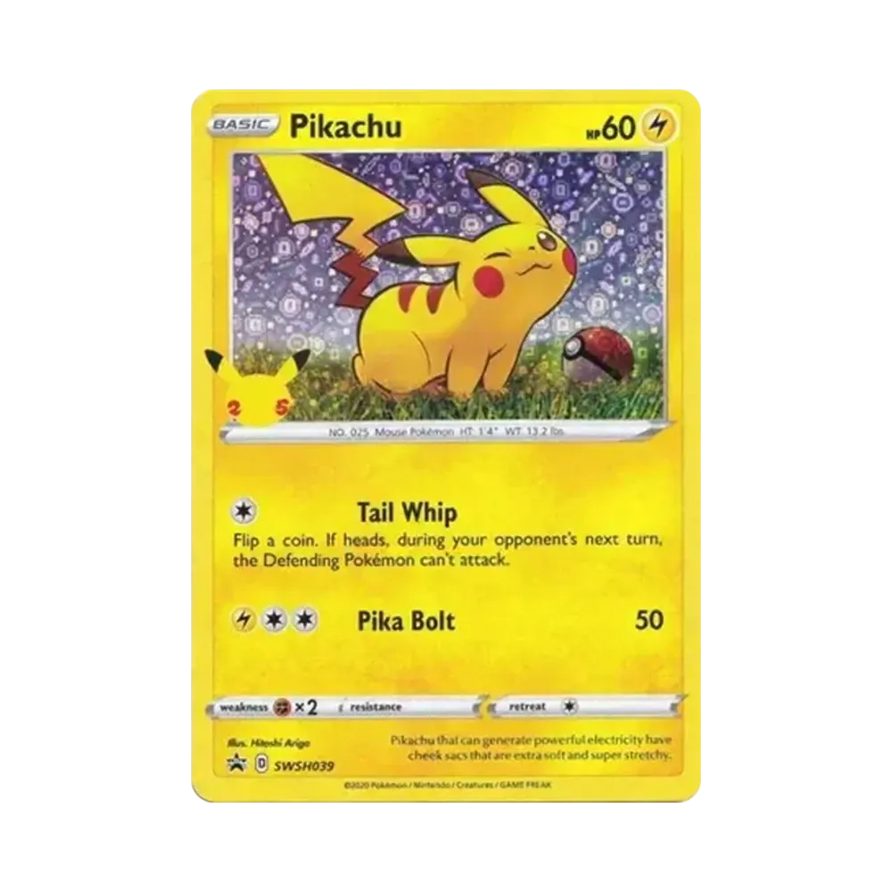 【PSA10】 Pikachu P [SWSH039][Englische Version](Sword & Shield"Promokarte")