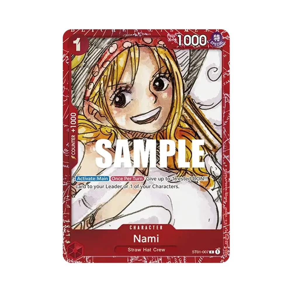 【PSA10】 Nami C [ST01-007] Versione inglese (Premium Card Collection "FILM RED Edition