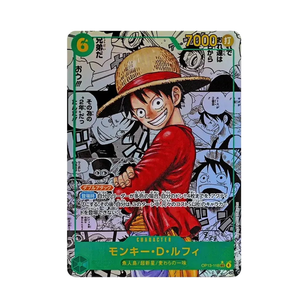 【Raw】 Monkey.D.Luffy SEC0SP (Manga Rare) [OP13-118](Booster Pack OP013 "CARRYING ON HIS WILL