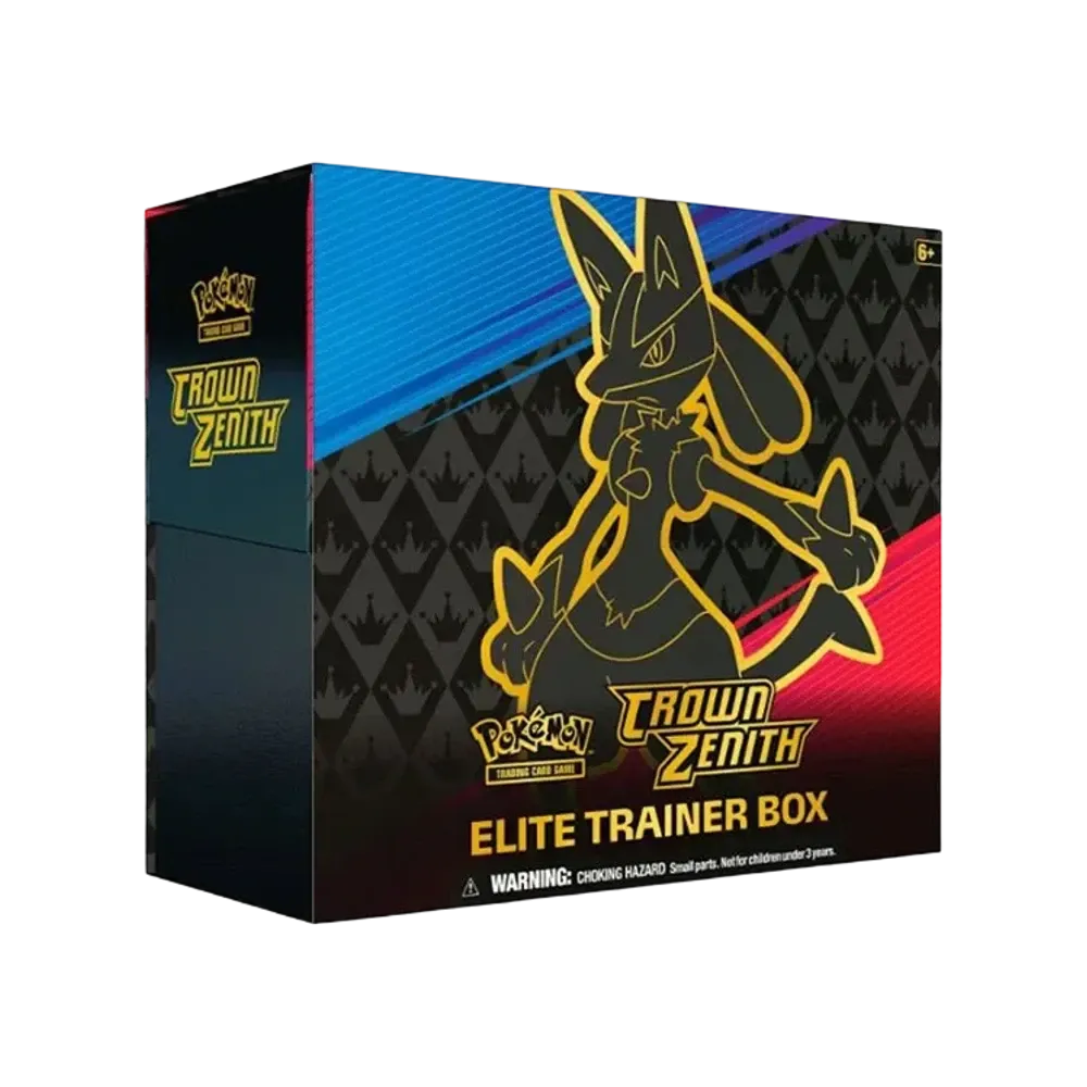 【For pricing, please contact us via Instagram DM】 CNZ Pokémon TCG (English Version) Sword & Shield Crown Zenith Elite Trainer Box