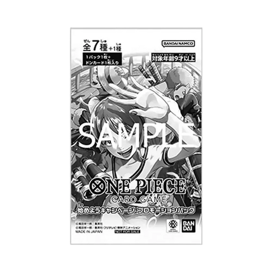 ONE PIECE Card Game Pacchetto Promozionale Carta Promozionale Campagna Inizia a Giocare