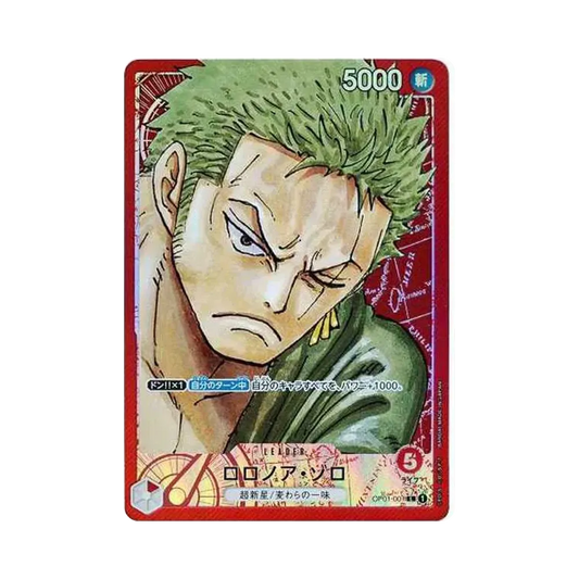 【PSA10】 Roronoa Zoro L0P [OP01-001] (BoosterpackKuroMANCE DAWN)
