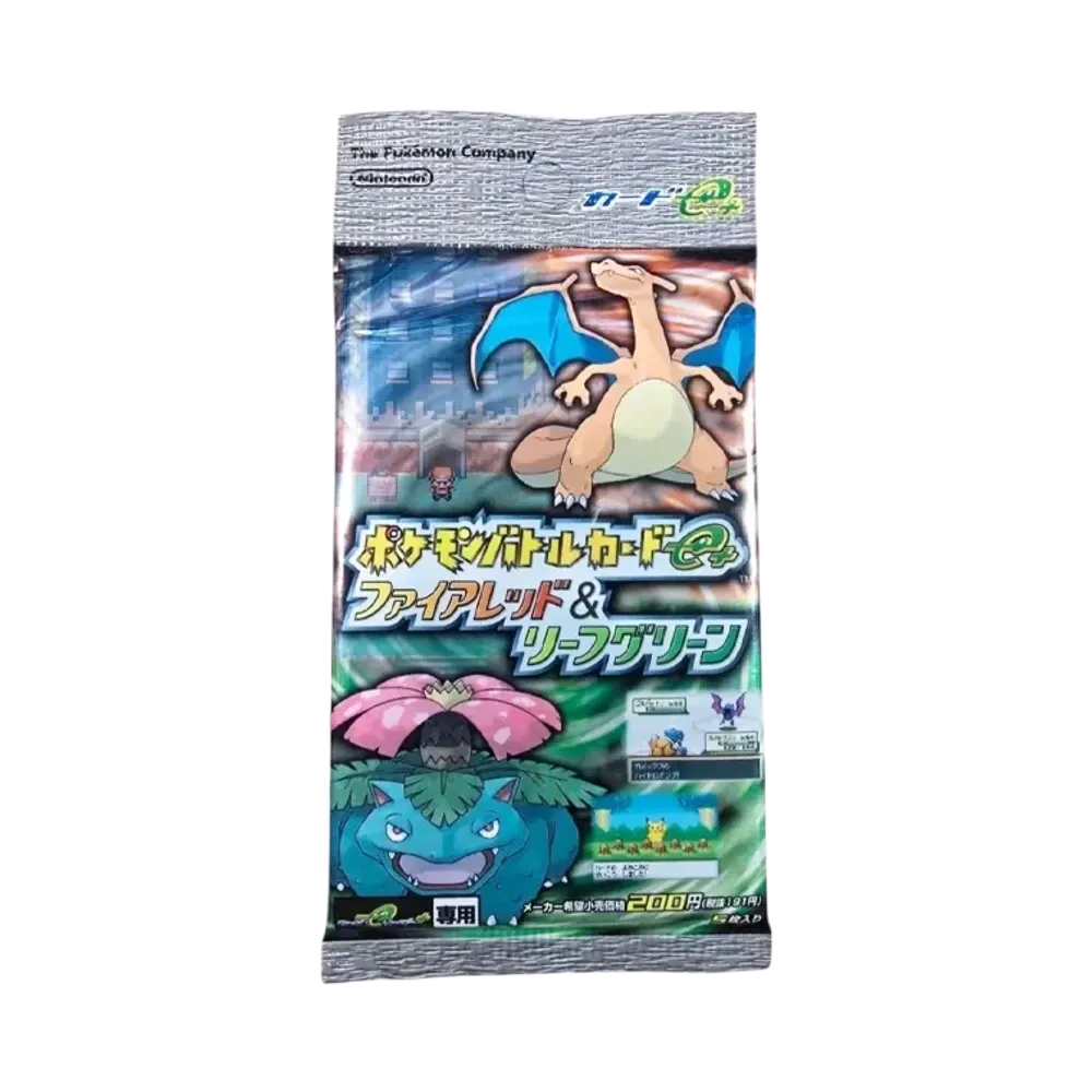 【PES0PFL1J0JPN】 Pokémon TCG Pokémon Battle Card e+ Feuerrot & Smaragdgrün Pack