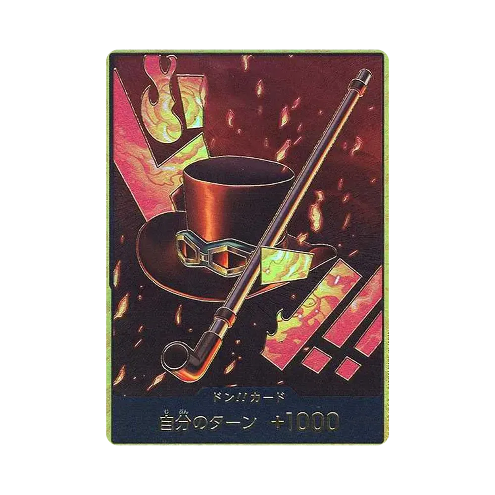 【Roh】 DON!! Karte : Sabo Super Parallel (Premium-Booster "ONE PIECE CARD THE BEST