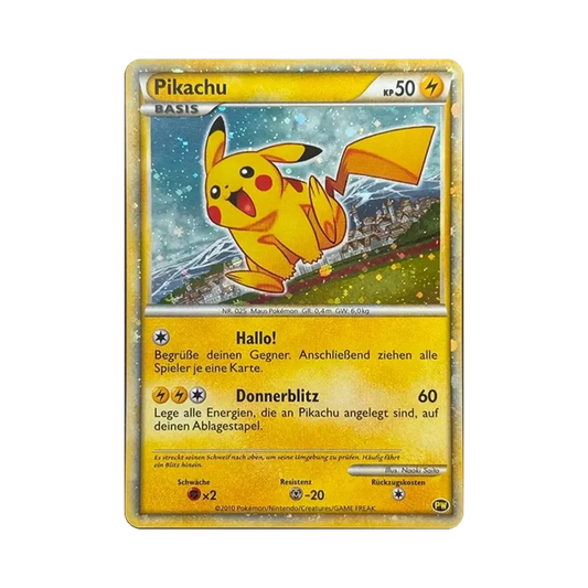 【PSA10】 Pikachu Deutschland [PW](Pokémon-Karte LEGEND"Pikachu World")