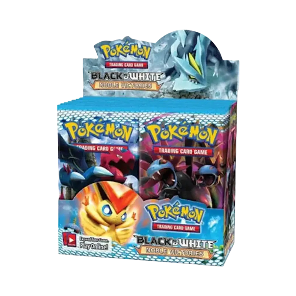 【For pricing, please contact us via Instagram DM】 NOV Pokémon TCG (English Version) Black & White Noble Victories Booster Display Box